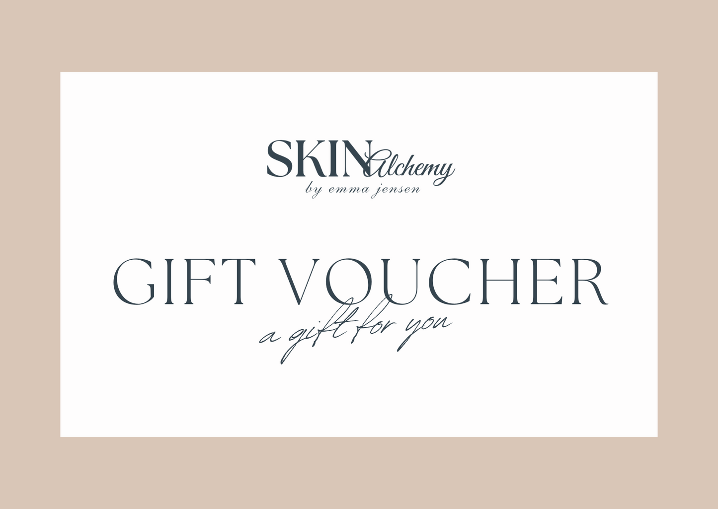 Skin Alchemy by Emma Jensen Gift Voucher